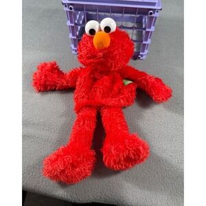 Sesame Street Elmo Hand Puppet Plush Gund 2010 Red 18" Stuffed Animal Toy